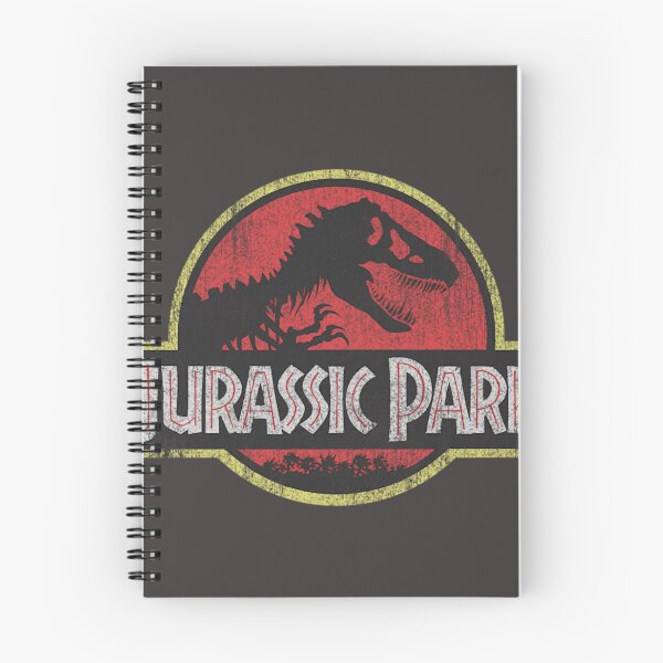 Item preview, Jurassic Park Classic Retro Red Distressed Logo designed and sold by Dipzz.