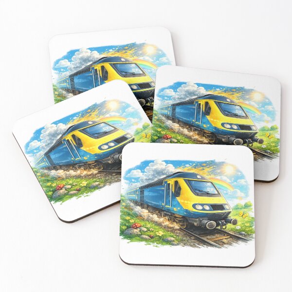 Item preview, Playful Diesel Train Illustration designed and sold by kozimster00.