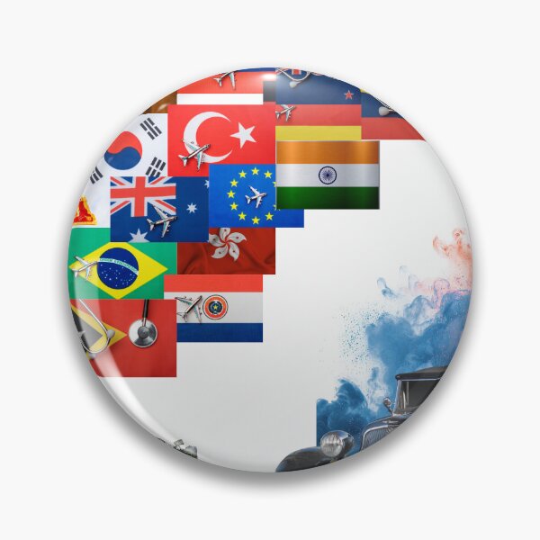 Item preview, flags of our nation stickers designed and sold by prakru2003.