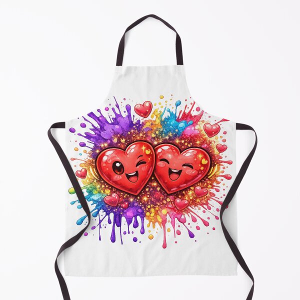 Item preview, Joyful Beating Hearts Illustration | Love & Happiness Artwork designed and sold by thesmilngnature.