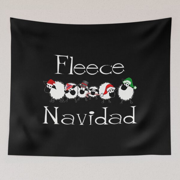 Item preview, Fleece Navidad Christmas Pun designed and sold by crcdhmdefr20.