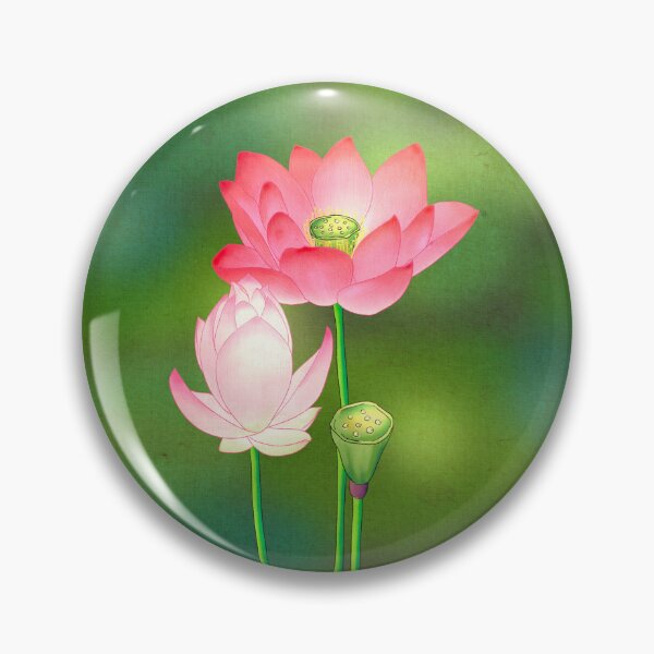 Item preview, Noon Bloom: Radiant Pink Lotus in Daylight  designed and sold by QamarART Paintings.