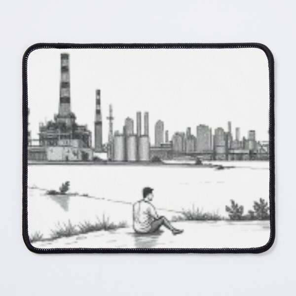 Item preview, Visualize Industrial Collapse Sticker designed and sold by MystiColo.