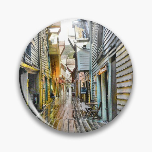 Artikelvorschau, Eine gesättigte Tiefenschärfe von The Bryggen entworfen und verkauft von Larry Davis.
