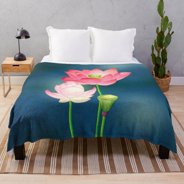 Item preview, Moonlight Serenity: Pink Lotus at Night designed and sold by QamarART Paintings.