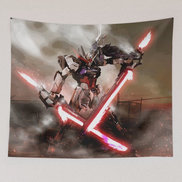 Item preview, aile strike gundam seed kira yamato digital illustration designed and sold by sabartgunpla.
