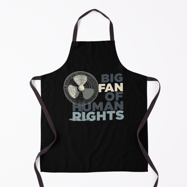 Item preview, Big Fan of Human Rights – Funny Activist Wordplay Design designed and sold by Tomasz Siennicki.