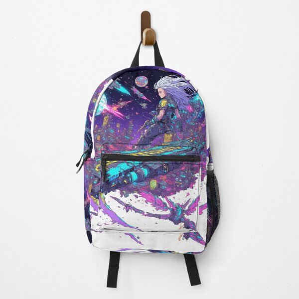 Item preview, Primary: Neon Overdrive: The Lost Synthwave Space Opera Alternative: Cyber-Psychedelic Chaos: A Retro-Futurist Dreamscape designed and sold by Design Repo.