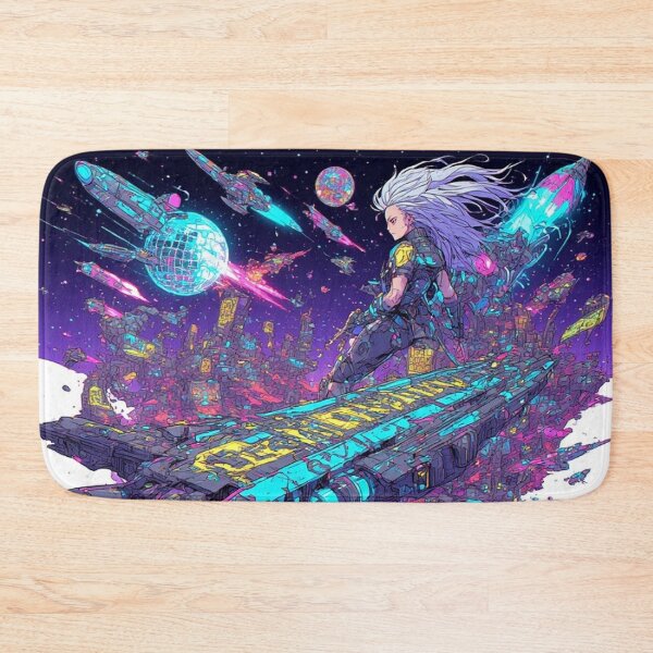Item preview, Primary: Neon Overdrive: The Lost Synthwave Space Opera  Alternative: Cyber-Psychedelic Chaos: A Retro-Futurist Dreamscape designed and sold by Design Repo.