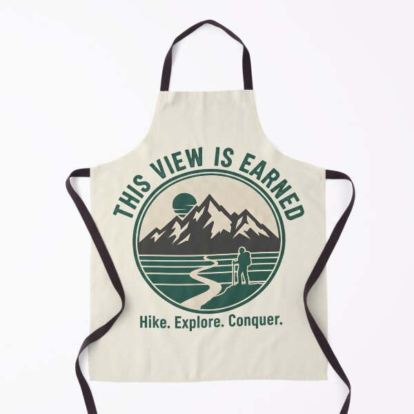 Item preview, This View Is Earned Hiking designed and sold by Ink Magic.