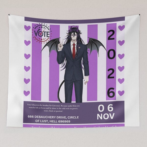 Item preview, Sebastien for Governor 2026  designed and sold by The Incubus Cult Merch Store.