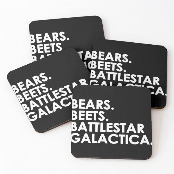 Item preview, Bears Beets Battlestar Galactica. designed and sold by GoatCWB.
