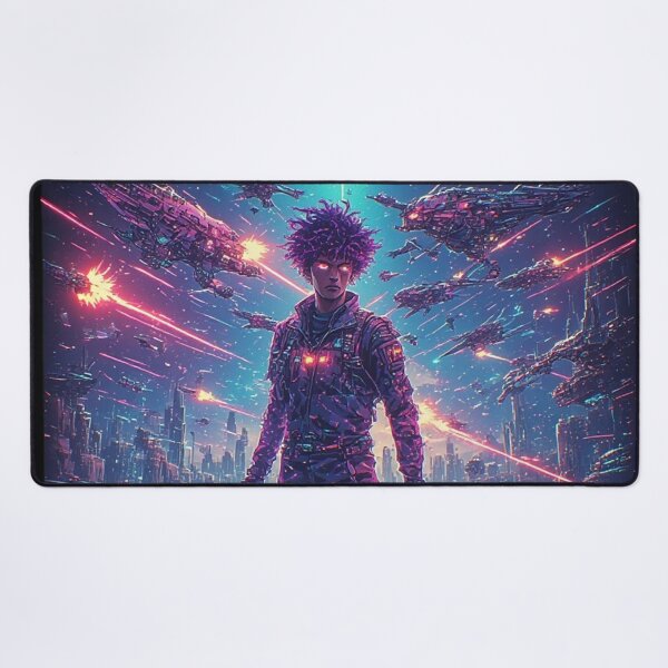 Item preview, Primary: Neon Overdrive: The Lost Synthwave Space Opera Alternative: Cyber-Psychedelic Chaos: A Retro-Futurist Dreamscape designed and sold by Design Repo.