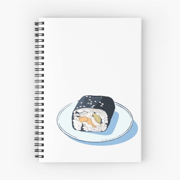Item preview, Gimbap Korean Seaweed Rice Roll Illustration designed and sold by morimist.