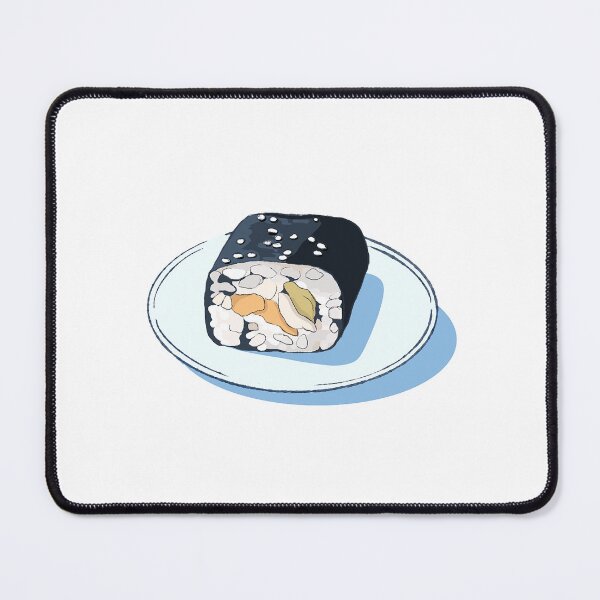 Item preview, Gimbap Korean Seaweed Rice Roll Illustration designed and sold by morimist.
