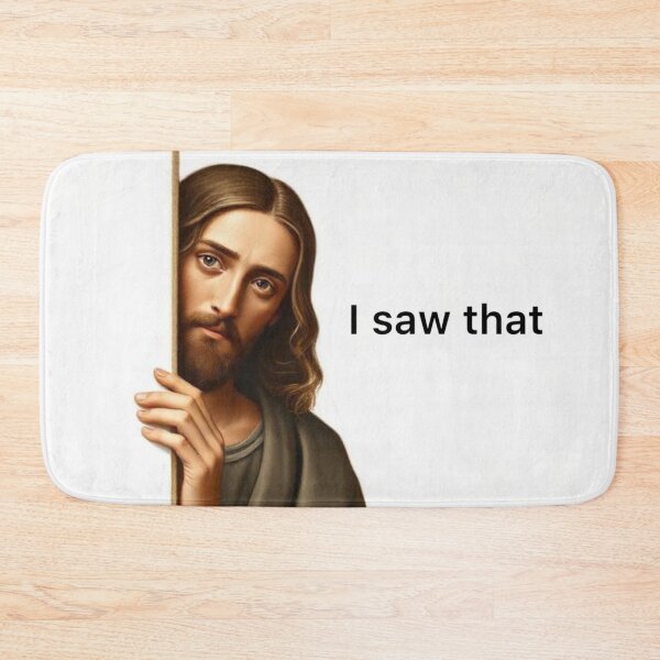 Item preview, jesus i saw that meme sticker designed and sold by ogduckboy.