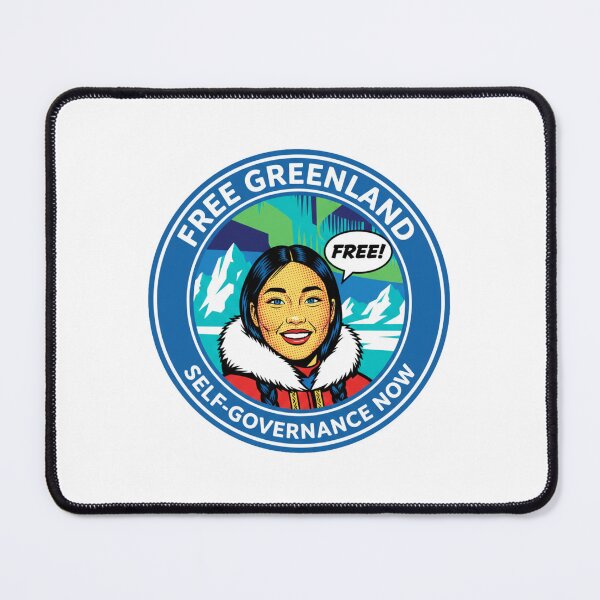 Item preview, Free Greenland Independence Movement - Retro Pop Art Inuit Woman Design designed and sold by Kubala.
