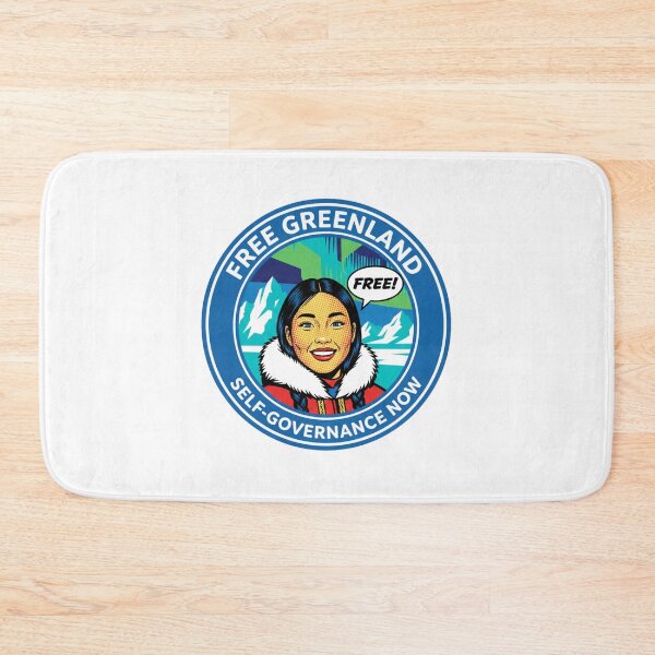 Item preview, Free Greenland Independence Movement - Retro Pop Art Inuit Woman Design designed and sold by Kubala.