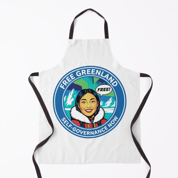 Item preview, Free Greenland Independence Movement - Retro Pop Art Inuit Woman Design designed and sold by Kubala.