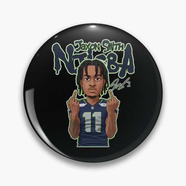 Item preview, Jaxon Smith Njigba Middle Finger Cartoon designed and sold by Lacolt.