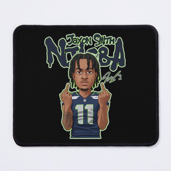 Item preview, Jaxon Smith Njigba Middle Finger Cartoon designed and sold by Lacolt.