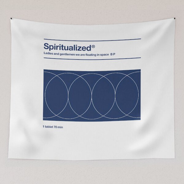 Item preview, Spiritualizeds - Ladiess And Gentlemens We Are Floatings In Spaces designed and sold by Archons.