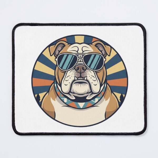 Item preview, Bulldog with sunglasses designed and sold by Droosam.
