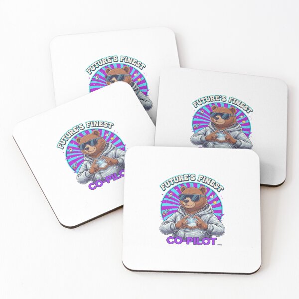 Item preview, Cool Bear Co-Pilot — Retro Futuristic Streetwear | Hip Hop Bear Illustration designed and sold by Colorful-Garden.
