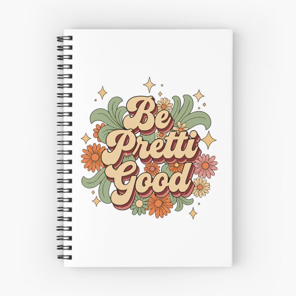 Item preview, Be Pretti Good Floral Daisy Retro Positivity designed and sold by M-Andrews.