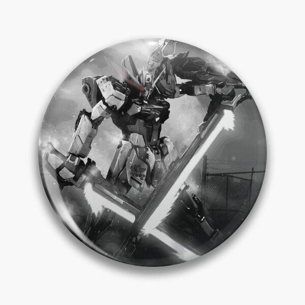 Item preview, black white frame aile strike gundam seed kira yamato digital illustration designed and sold by sabartgunpla.