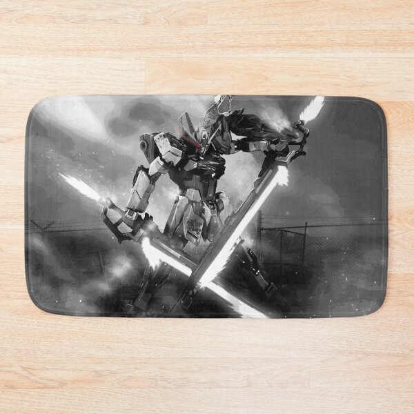 Item preview, black white frame aile strike gundam seed kira yamato digital illustration designed and sold by sabartgunpla.
