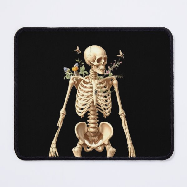 Item preview, Floral Skeleton Botanical Art designed and sold by ogduckboy.
