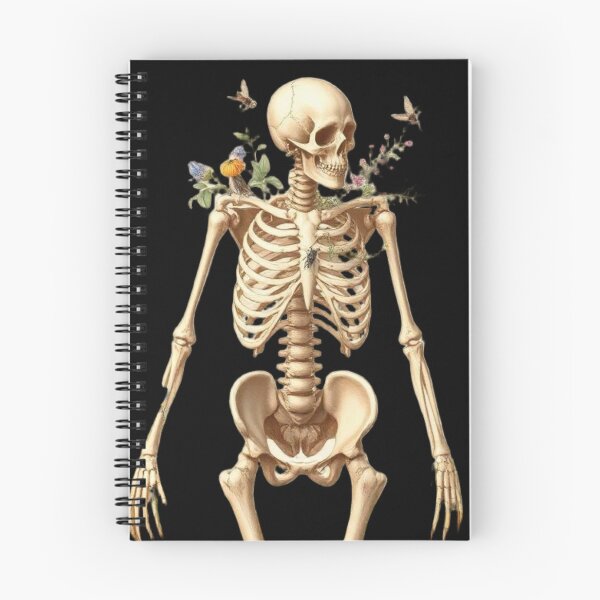 Item preview, Floral Skeleton Botanical Art designed and sold by ogduckboy.