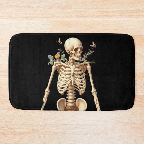 Item preview, Floral Skeleton Botanical Art designed and sold by ogduckboy.