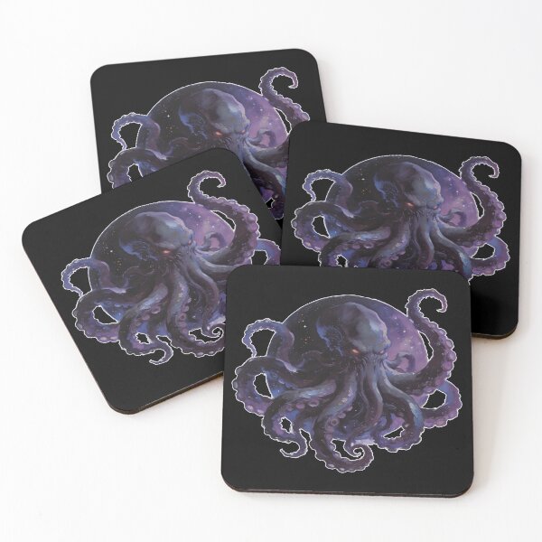 Item preview, Eldritch Void Octopus – Cosmic Horror Space Creature Art designed and sold by cr6zym1nd.