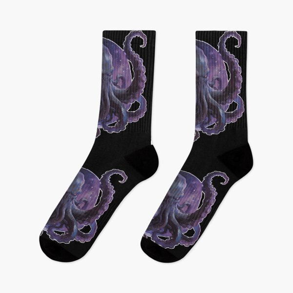 Item preview, Eldritch Void Octopus – Cosmic Horror Space Creature Art designed and sold by cr6zym1nd.