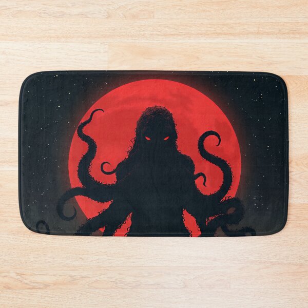 Item preview, Eldritch Sea Entity Rising Under a Blood Moon – Dark Cosmic Horror Art designed and sold by cr6zym1nd.