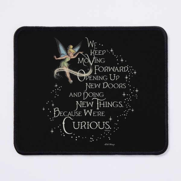 Item preview, Tinker Bell We’re Curious Quote designed and sold by JaidyKris.