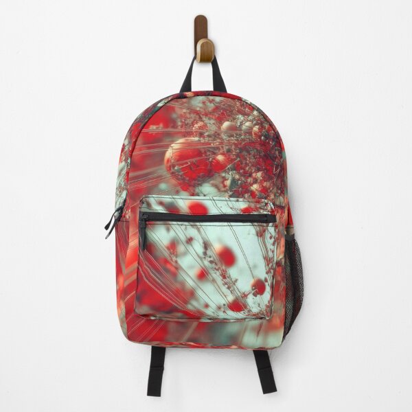 Item preview, Red Matter Explosion – Chaos & Particles Abstract designed and sold by B-Russ-Stuff.