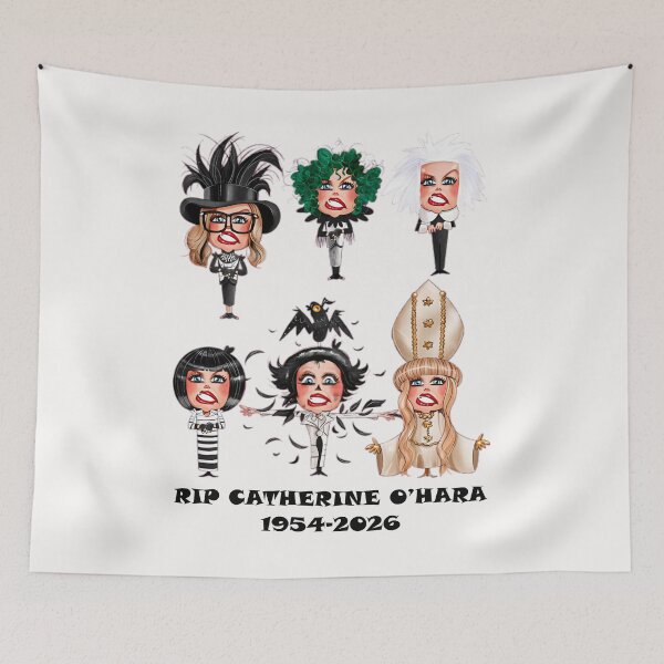Item preview, Catherine O’Hara RIP 1954 2026 designed and sold by StickLoveFamily.