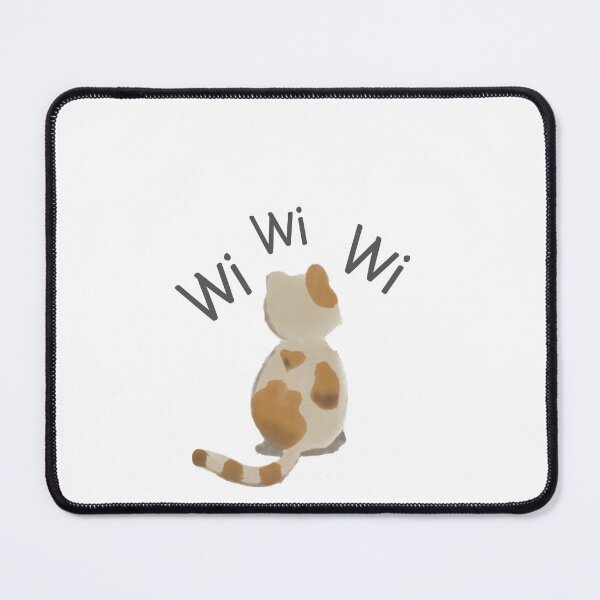 Item preview, Wi Wi Wi Cute Cat Illustration designed and sold by Meenova Art.