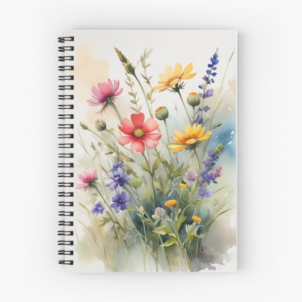Item preview, Wild Flowers Watercolor Floral Wall Art for Home Decor designed and sold by sana designer.