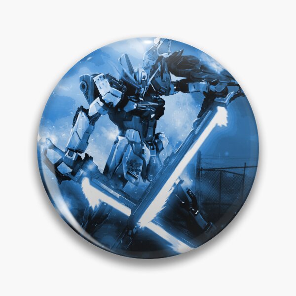 Item preview, blue frame aile strike gundam seed kira yamato digital illustration designed and sold by sabartgunpla.