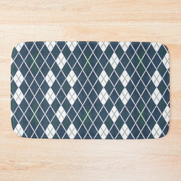 Item preview, Navy Blue Argyle Golf Pattern | Classic Preppy Seamless Diamond Design designed and sold by Tamas Das.