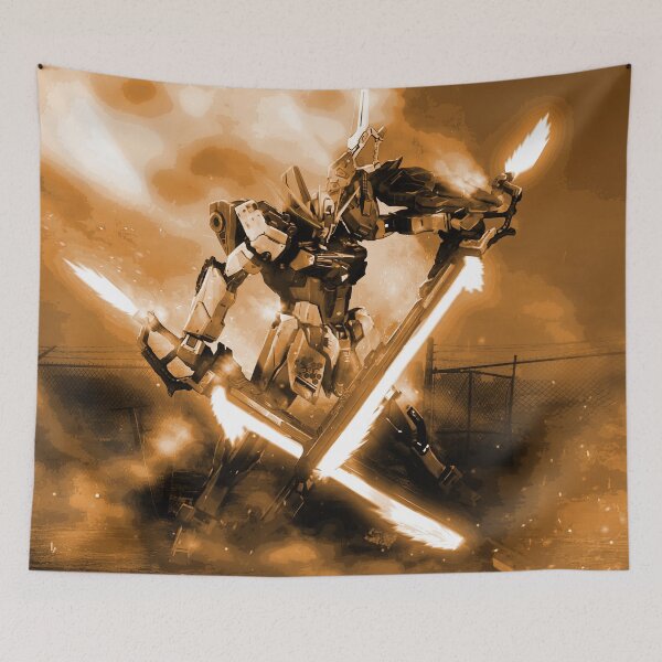 Item preview, gold frame aile strike gundam seed kira yamato digital illustration designed and sold by sabartgunpla.