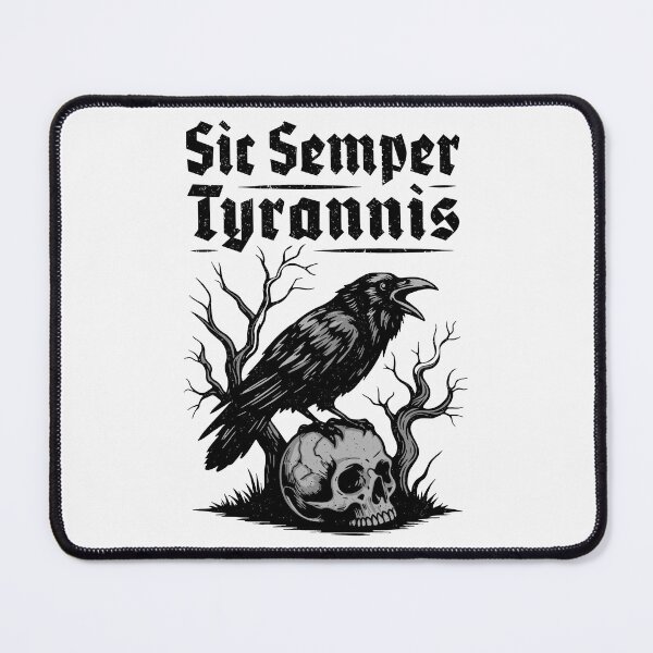 Item preview, Sic Semper Tyrannis Dark Aesthetic Anti Tyranny Protest designed and sold by StickLoveFamily.