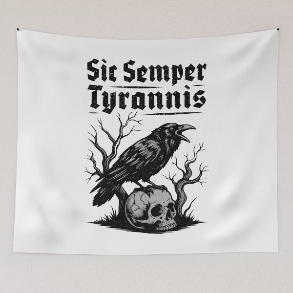 Item preview, Sic Semper Tyrannis Dark Aesthetic Anti Tyranny Protest designed and sold by StickLoveFamily.