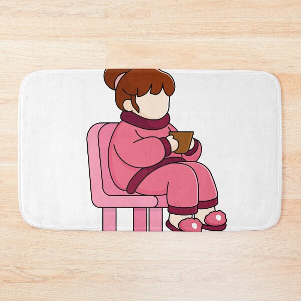 Item preview, Lifestyle faceless girl coffee illustration designed and sold by GriferrStore.