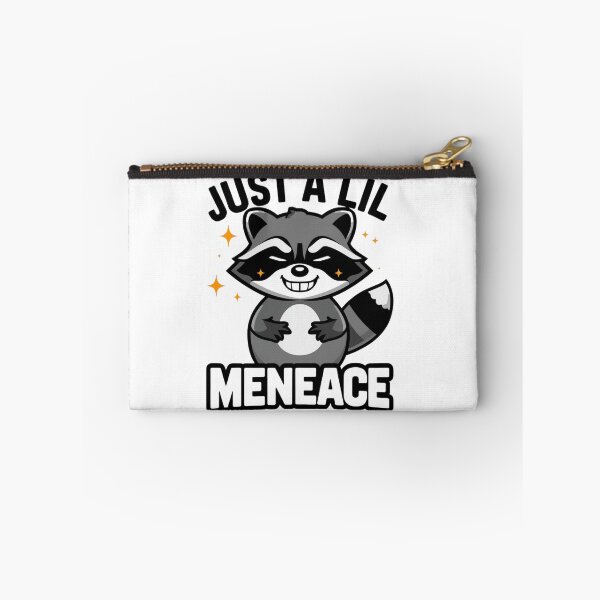 Item preview, Just a Lil Menace Funny Raccoon Shirt | Cute Chaos Humor designed and sold by MotivaChic.