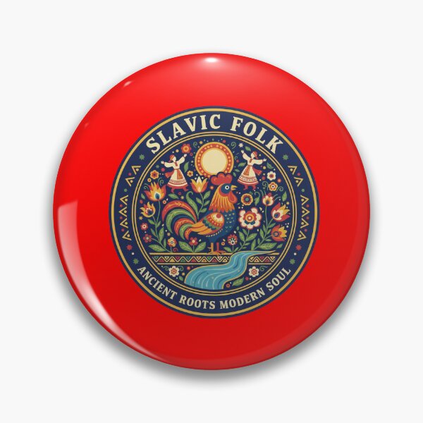 Item preview, Slavic Folk Art Ornament - Colorful Polish Wycinanki Style Rooster and Floral Folklore Design designed and sold by SlavicFolk.